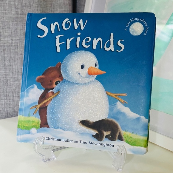 NEW Snow Friends A Sparkling Glitter Board Book - Picture 1 of 7